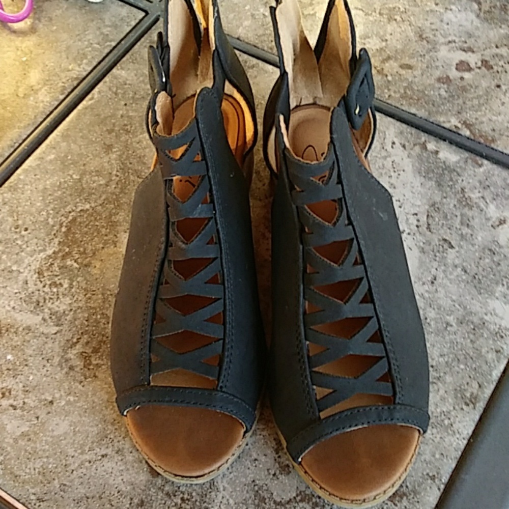 Cute open toe heels